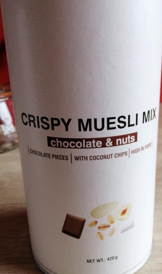 Fotografie - Crispy Muesli Mix chocolate & nuts GymBeam