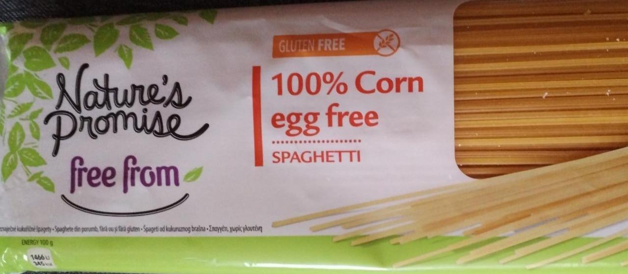 Fotografie - Corn egg free spaghetti Nature's Promise