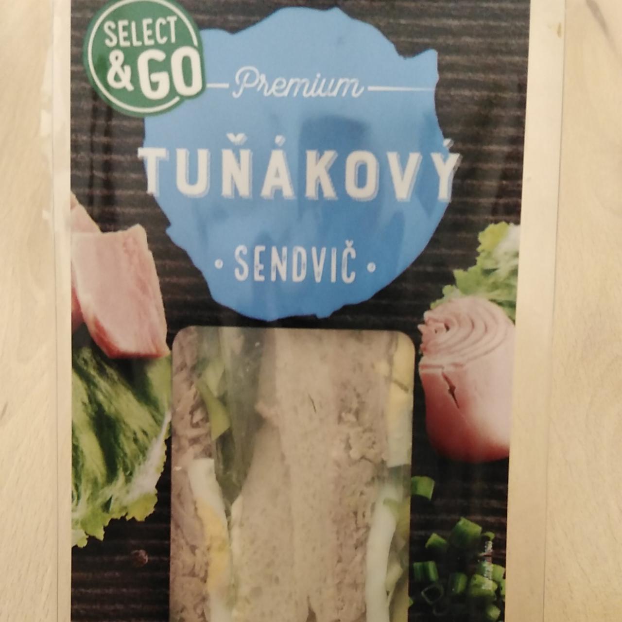 Fotografie - Premium Tuňákový sendvič Select & Go