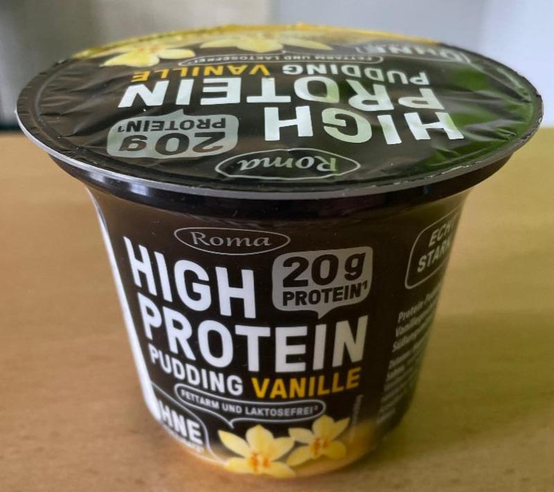Fotografie - High protein pudding Vanille Roma