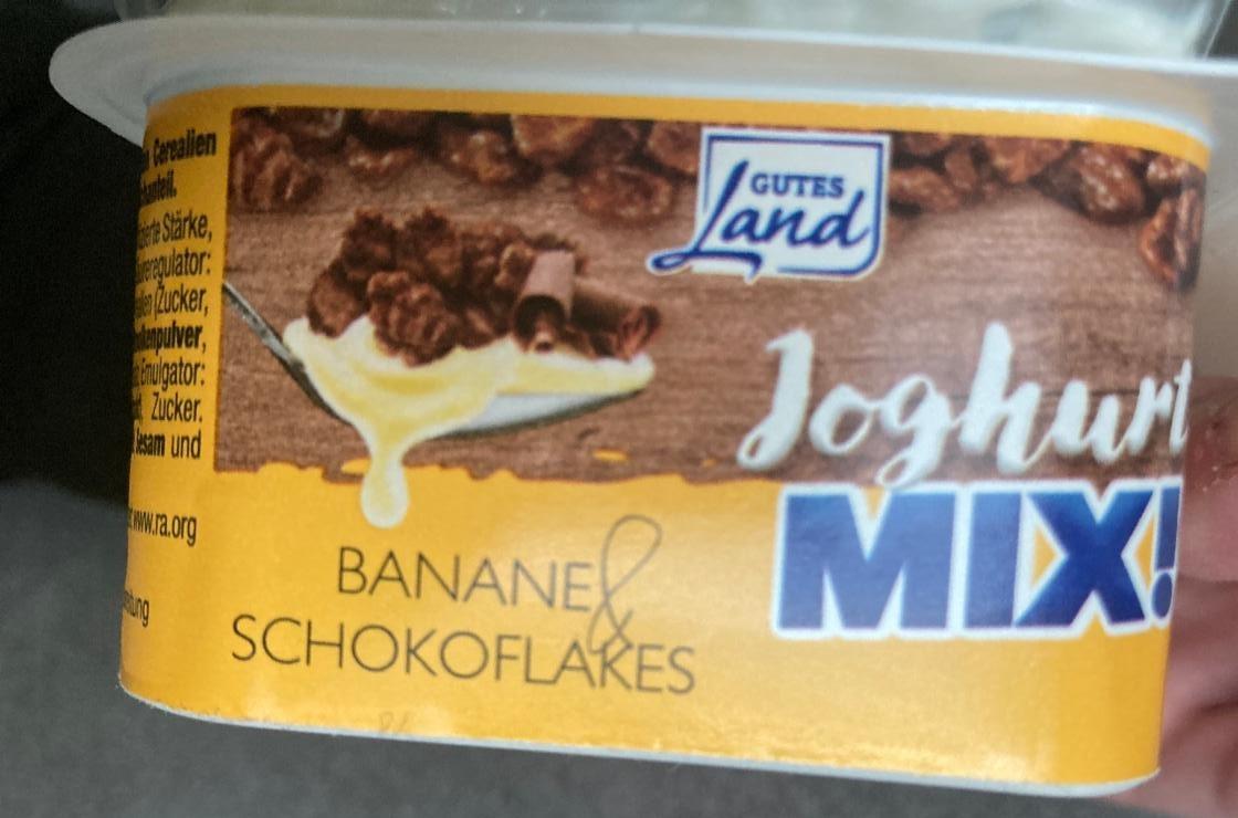 Fotografie - Jogurt Mix! Banane & Schokoflakes Gutes Land