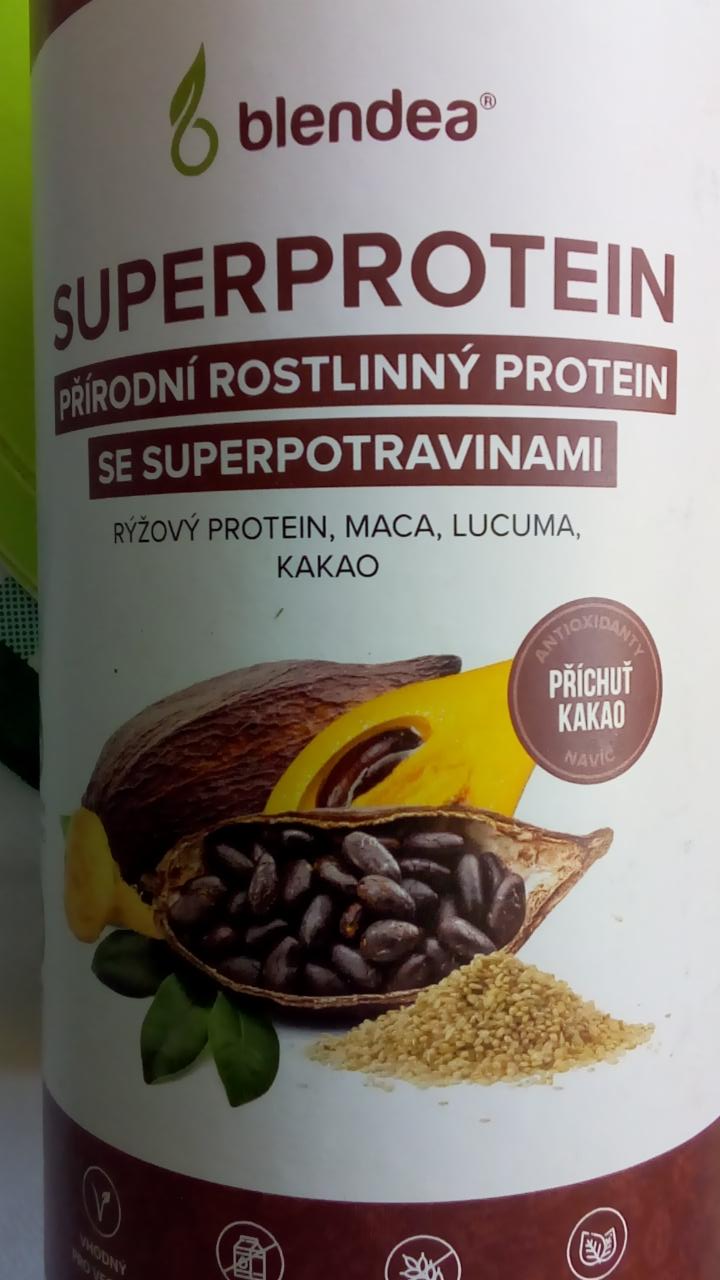 Fotografie - SUPERPROTEIN přírodní rostlinný protein rýžový Blendea