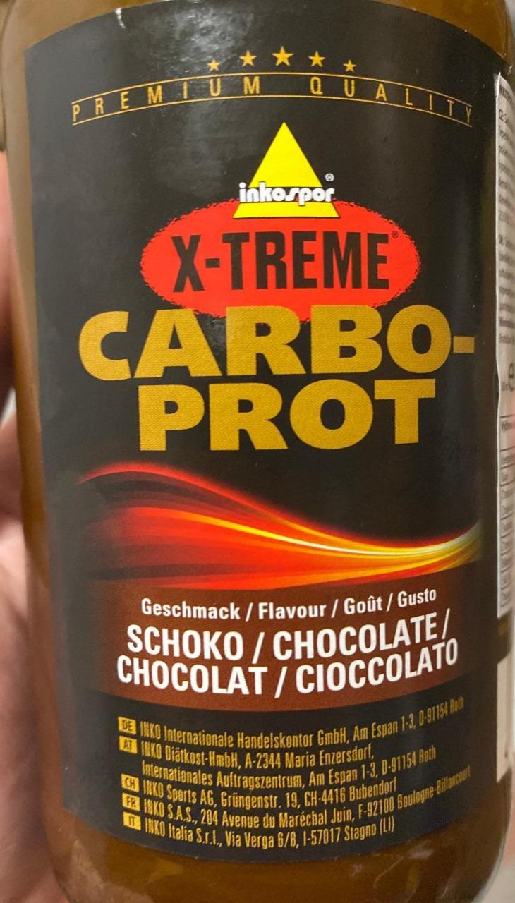 Fotografie - X-Treme Carbo-Prot Schokolade Inkospor