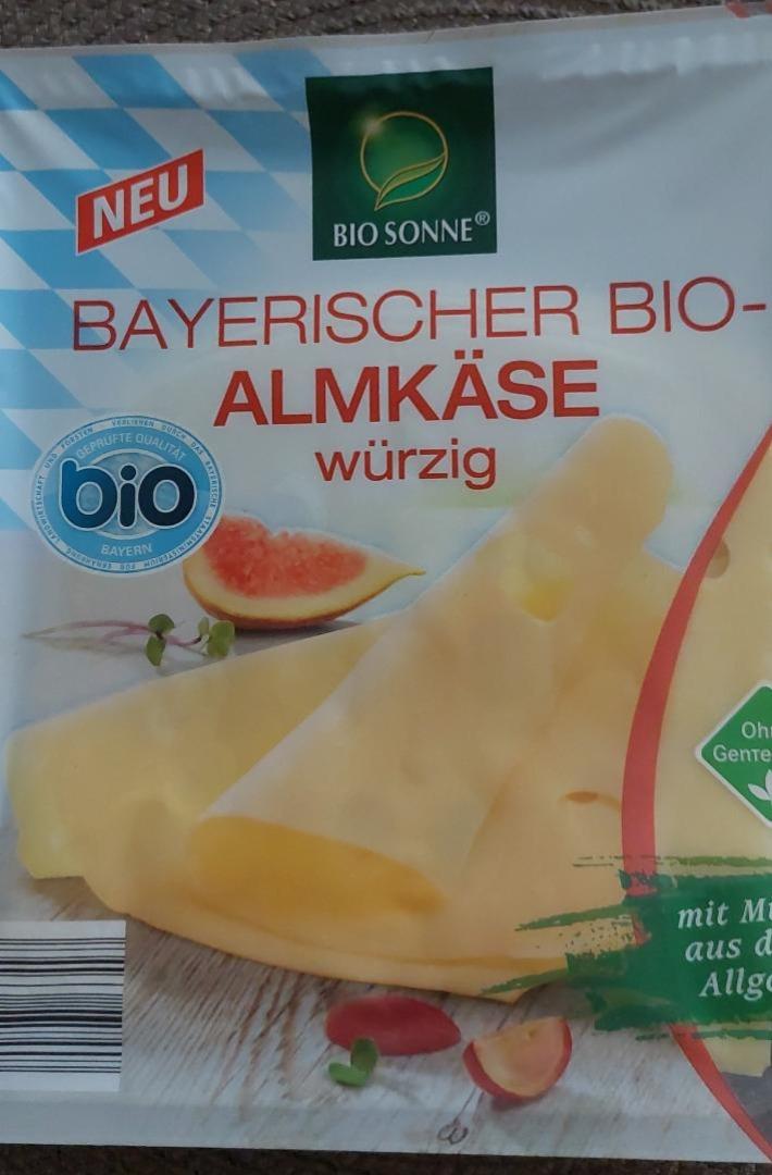 Fotografie - Almkäse würzig Bayerischer Bio Sonne