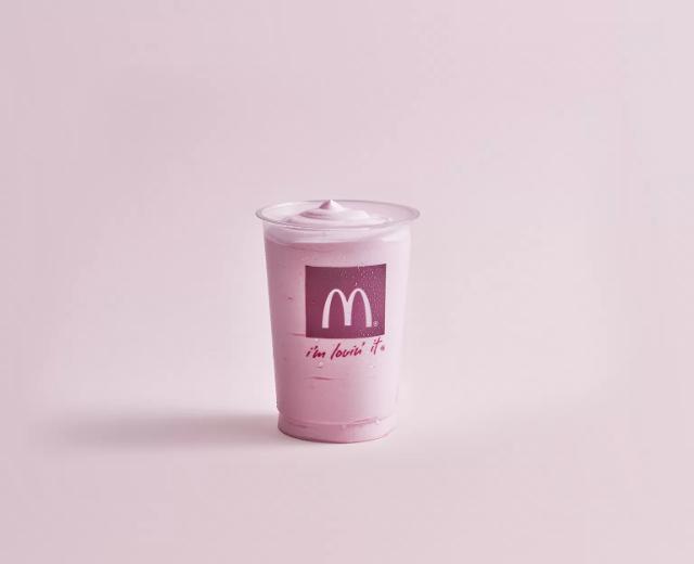 Fotografie - Milk Shake jahodový McDonald's