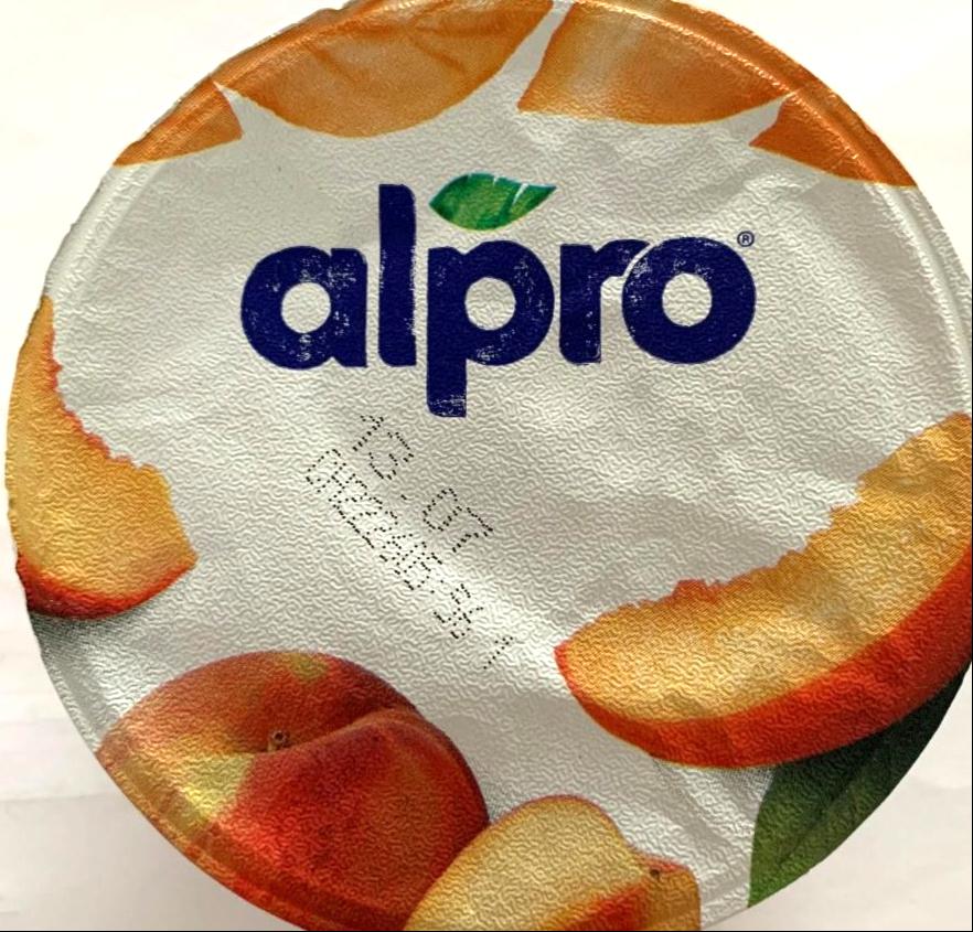 Fotografie - Peach Soy Product Alpro