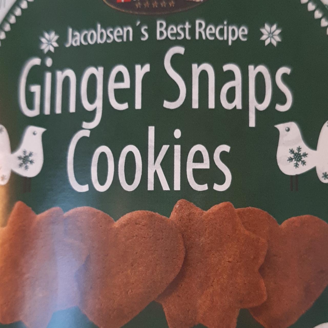 Fotografie - Ginger snaps cookies Jacobsen´s Best Recipe