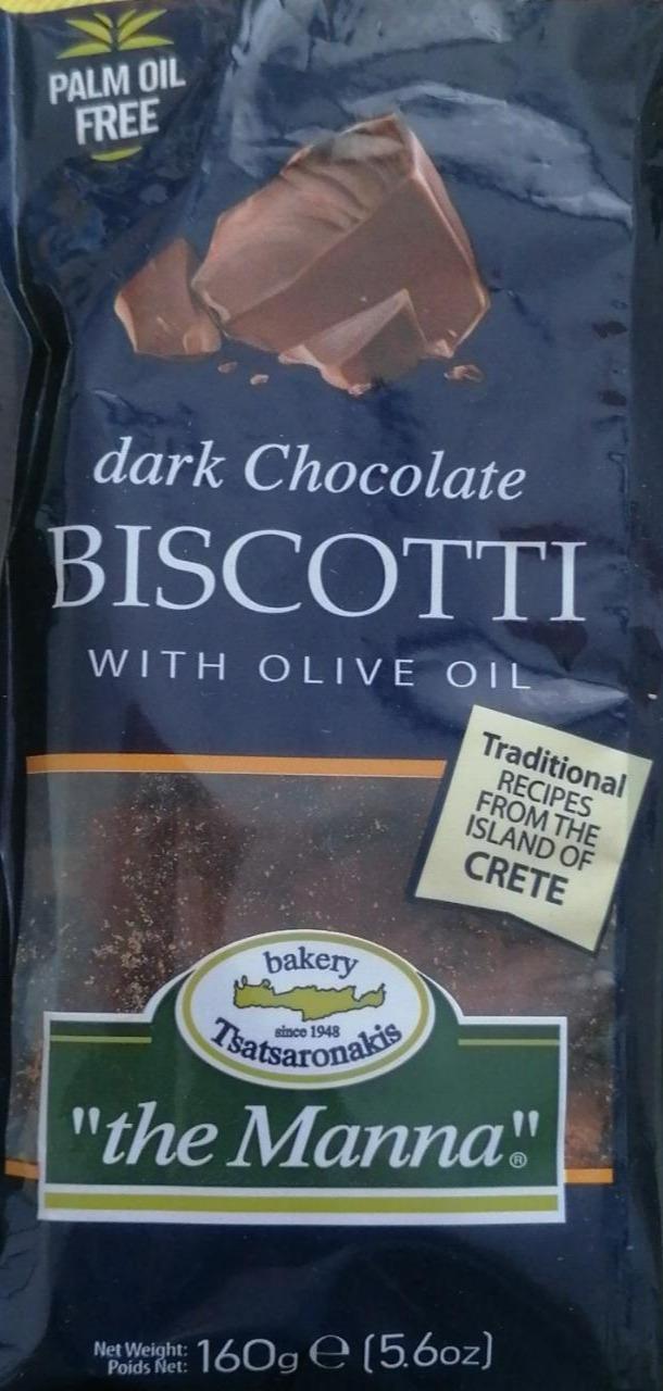 Fotografie - Dark Chocolate Biscotti with olive oil The Manna
