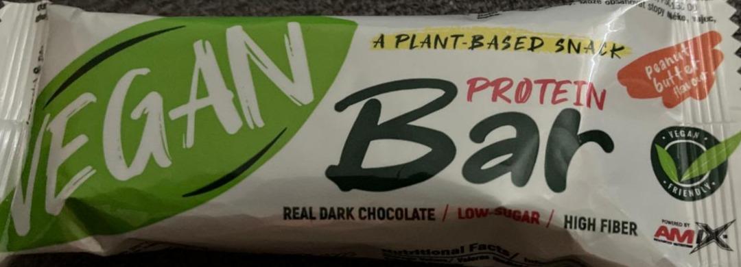 Fotografie - Vegan protein bar peanut butter Amix Nutrition