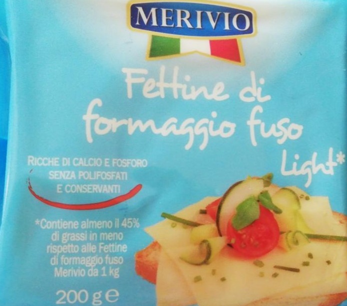 Fotografie - Fettine di formaggio fuso light Merivio