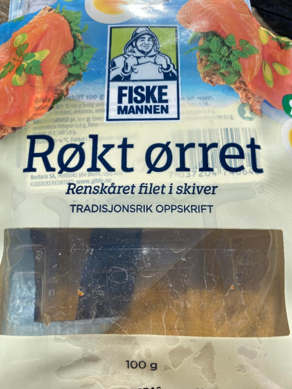 Fotografie - Røkt ørret Fiskemannen