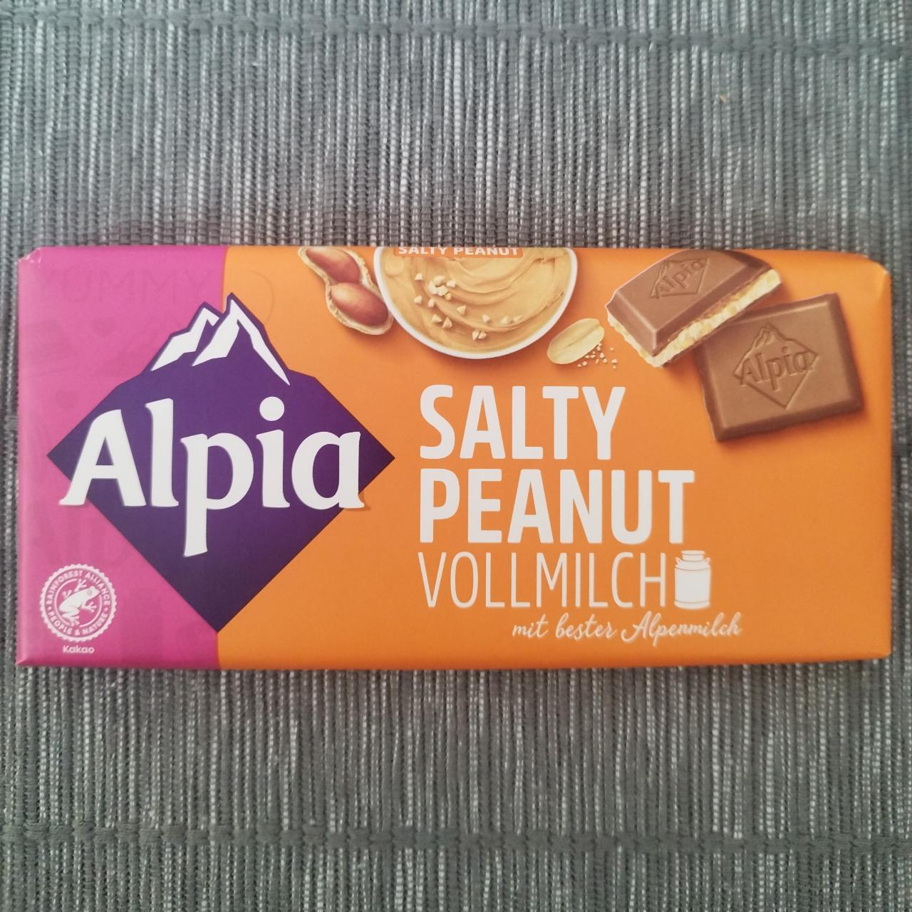 Fotografie - Salty Peanuts Vollmilch Alpia