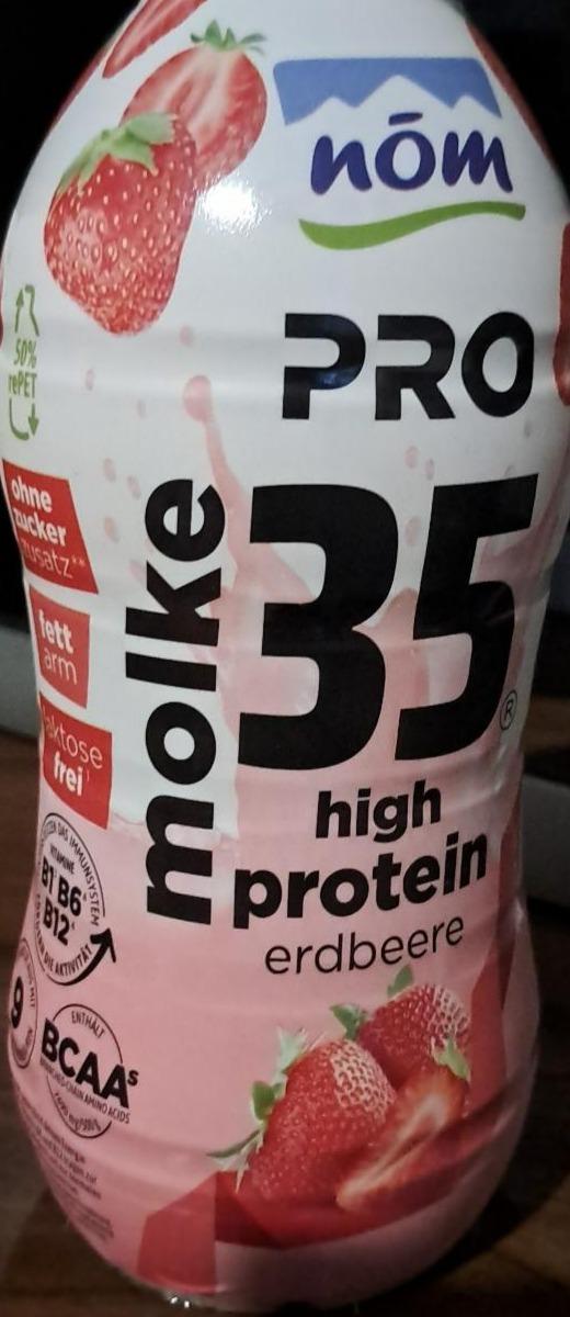Fotografie - Molke 35 High protein Erdbeere Nóm