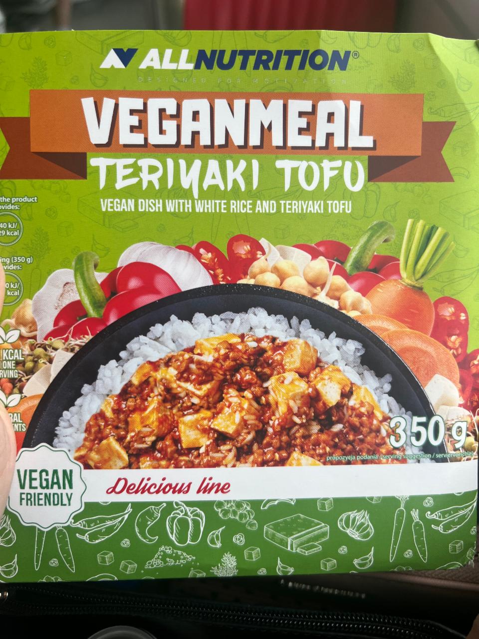 Fotografie - Veganmeal teriyaki tofu Allnutrition