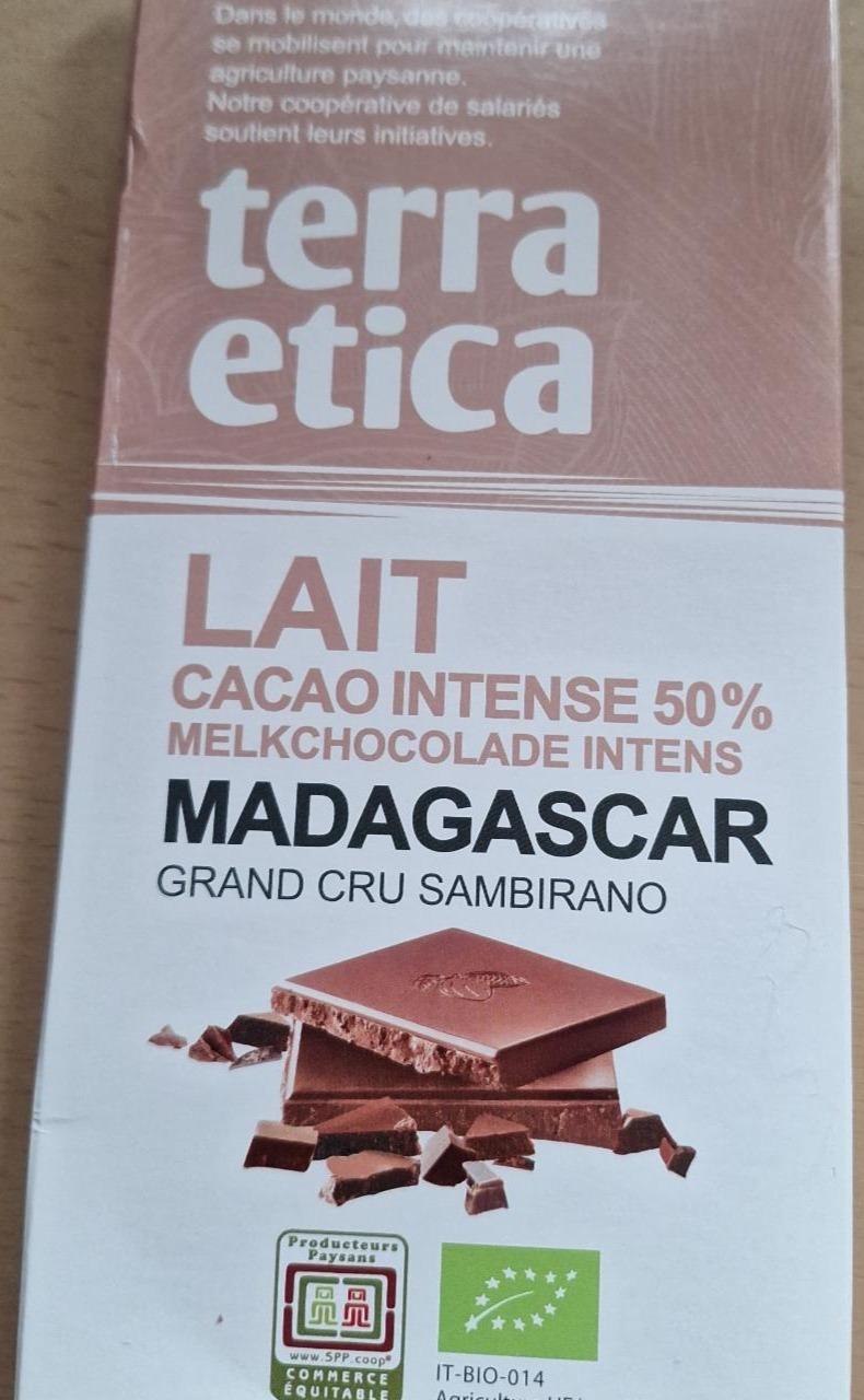 Fotografie - Čokoláda mléčná Madagascar Terra etica