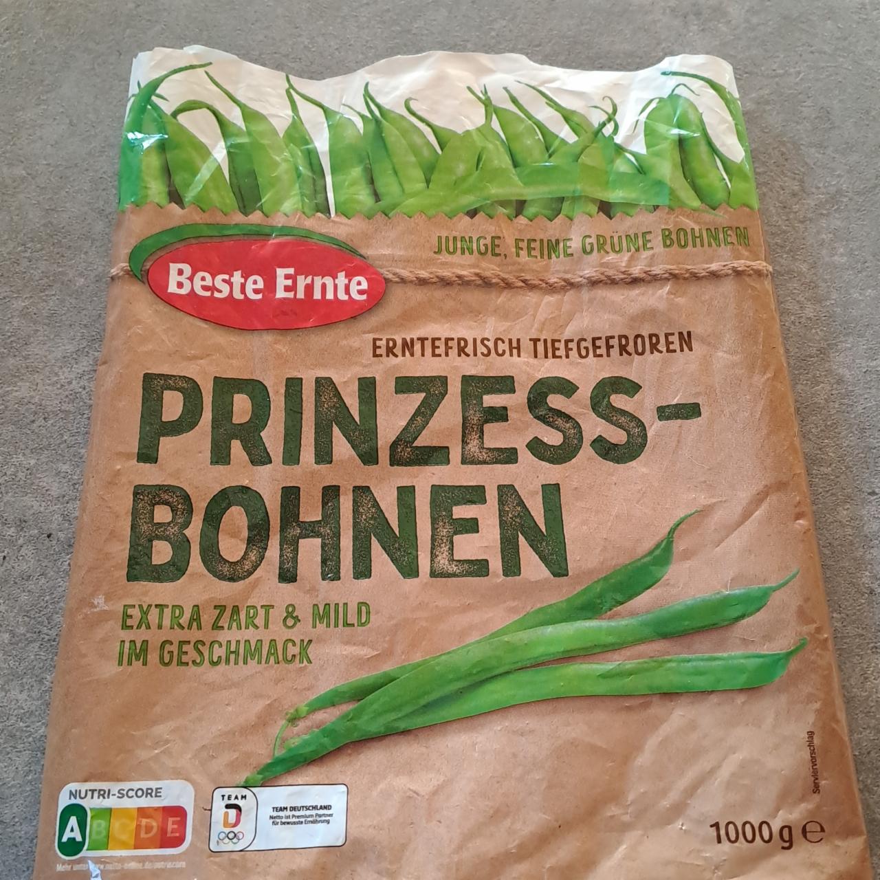 Fotografie - Prinzess Bohnen Beste Ernte