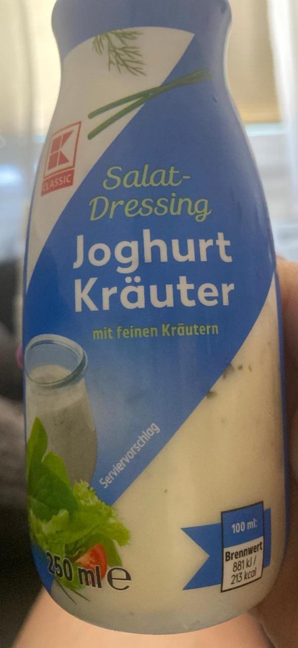 Fotografie - Salat-Dressing Joghurt Kräuter mit feinen Kräutern K-Classic