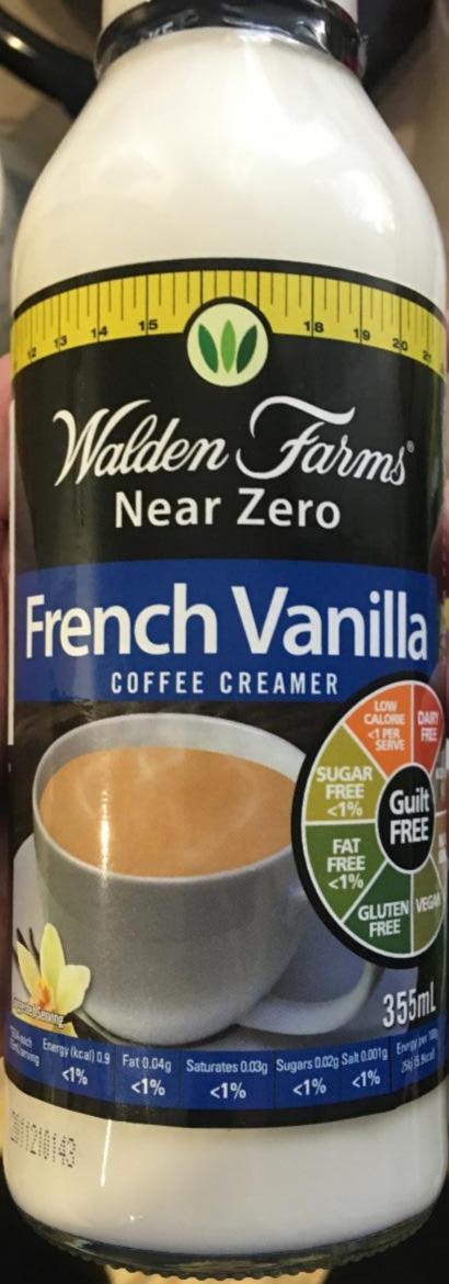 Fotografie - French Vanilla Coffee Creamer Near Zero Walden Farms