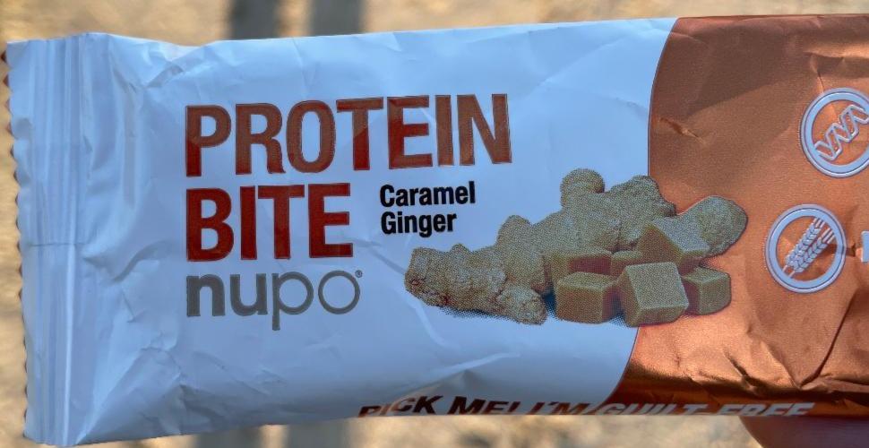 Fotografie - Protein Bite Caramel Ginger Nupo