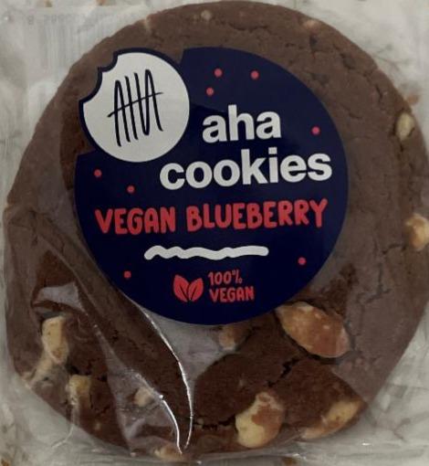 Fotografie - vegan blueberry aha cookies