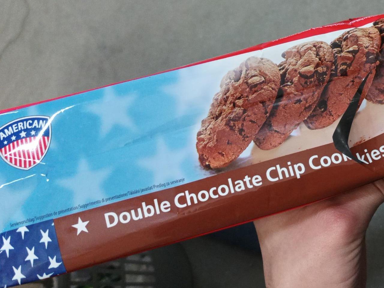 Fotografie - Double Chocolate Chip Cookies American
