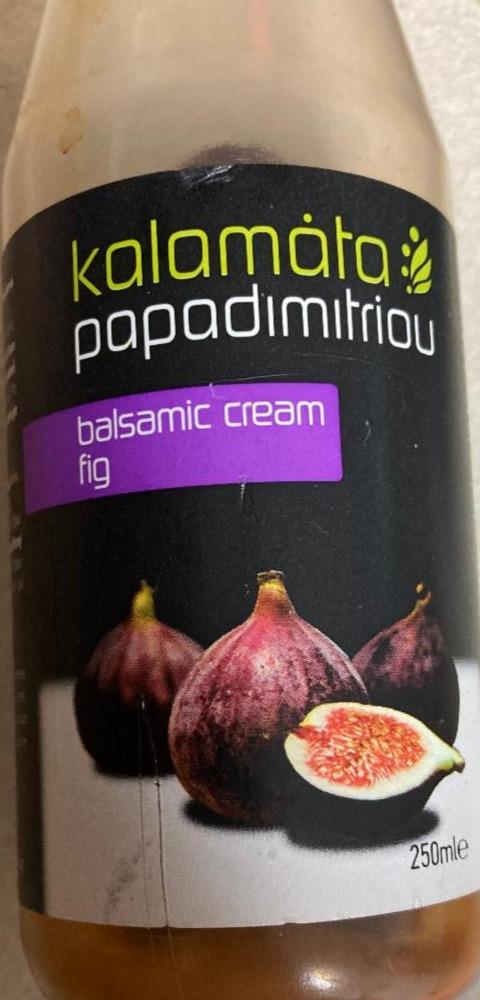 Fotografie - Balsamikový krém fíkový Kalamata balsamic cream fig