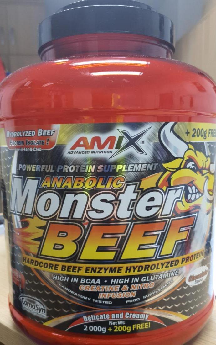 Fotografie - Anabolic Monster Beef Protein AMIX čokoláda