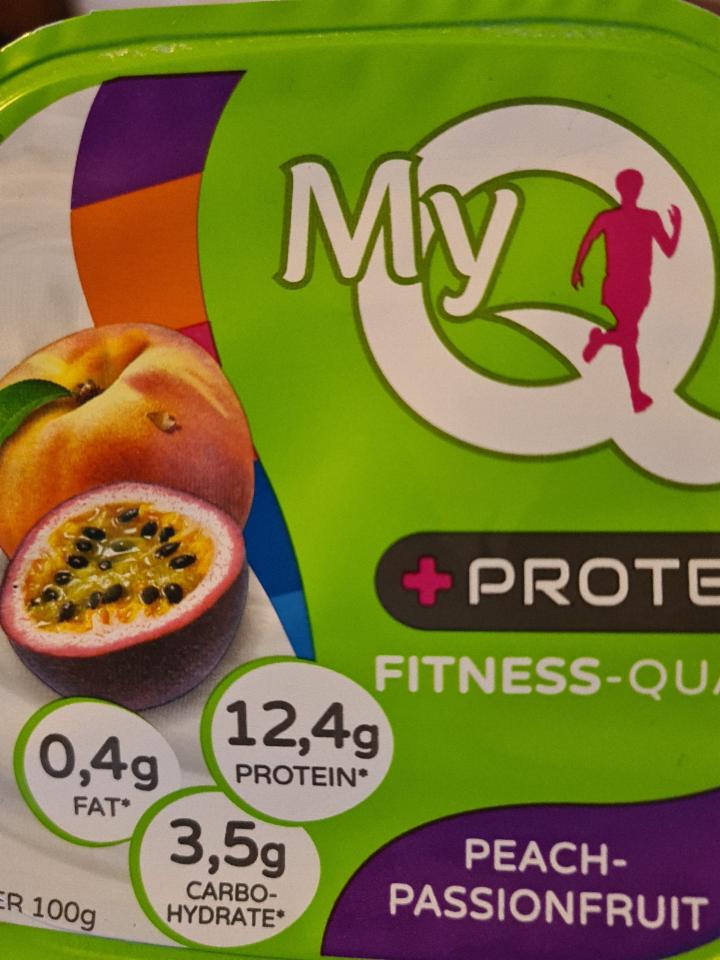 Fotografie - Protein Fitness Quark Peach-Passionfruit MyQ