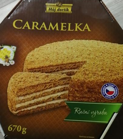 Fotografie - Medový dort Caramelka Můj dortík