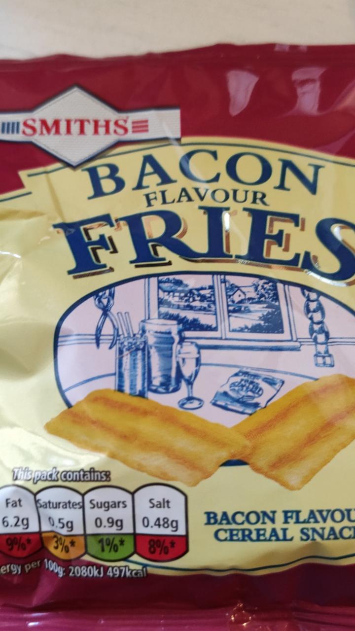 Fotografie - Bacon Flavour Fries Smiths