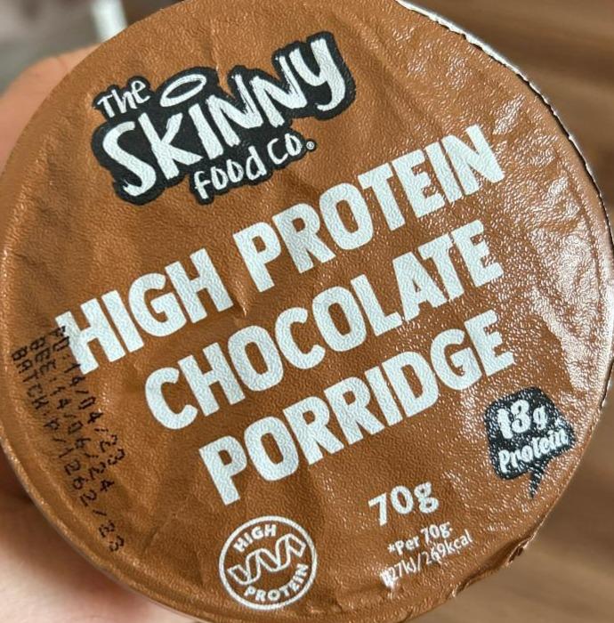 Fotografie - High protein chocolate porridge The Skinny Food Co
