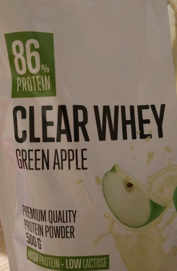 Fotografie - Bodylab Clear Whey Green Apple (86% protein)