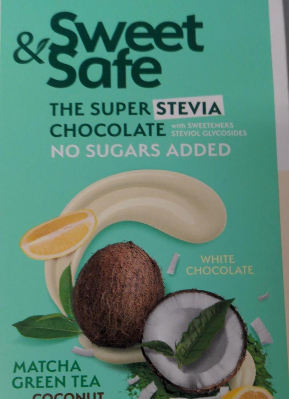 Fotografie - chocolate matcha coconut Sweet&Safe