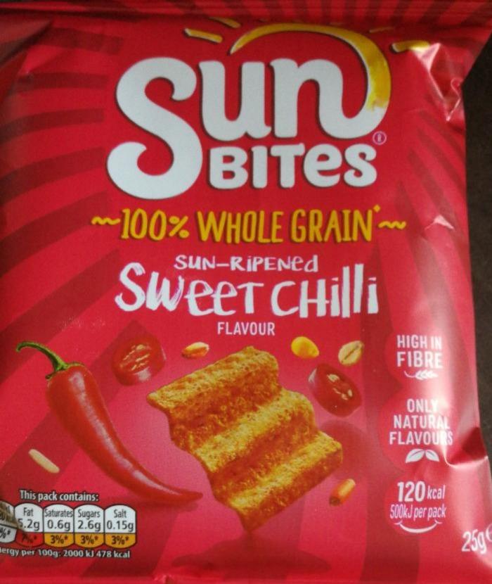 Fotografie - SunBites Wholegrain Sweet Chilli 