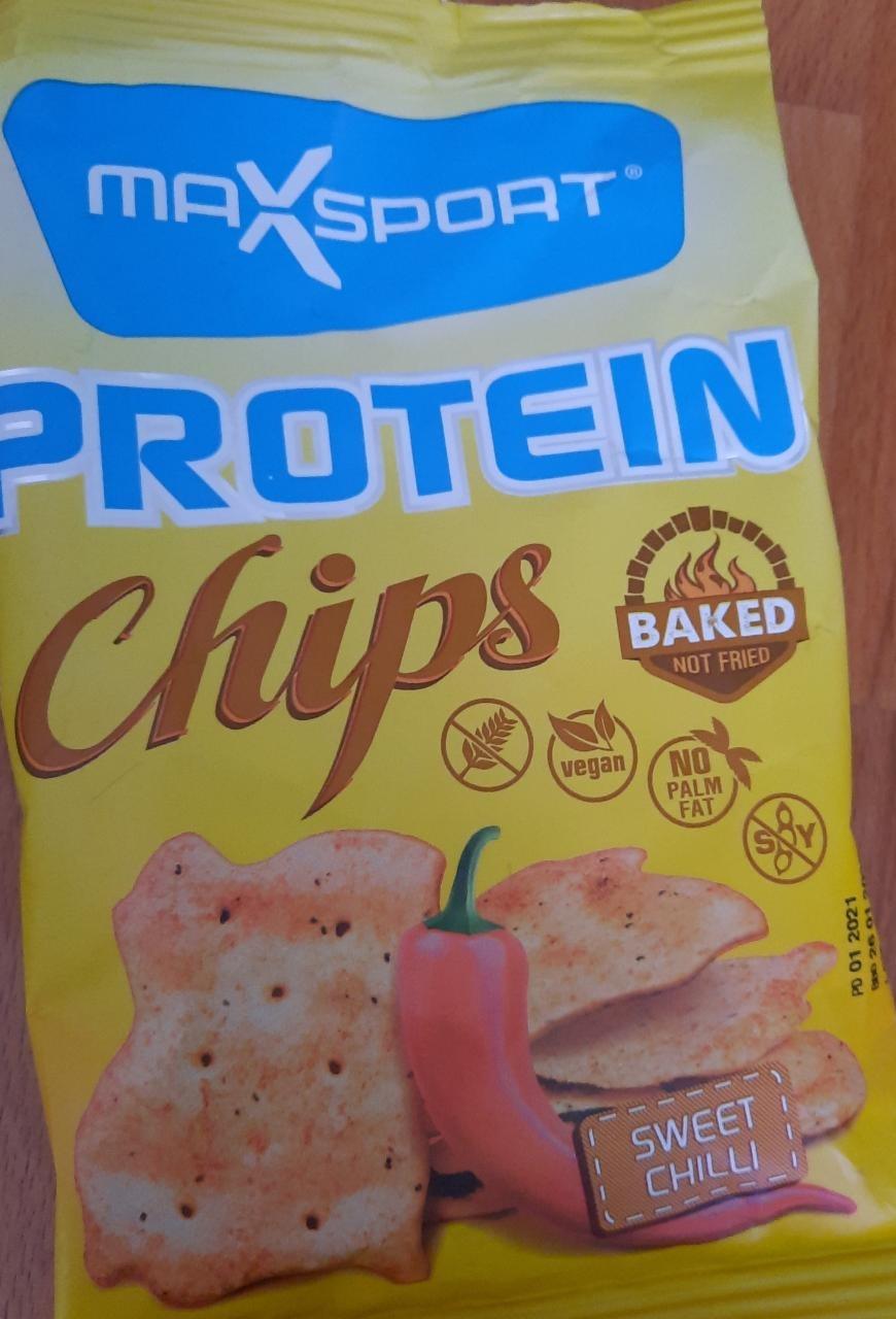 Fotografie - Protein Chips Sweet Chilli MaxSport