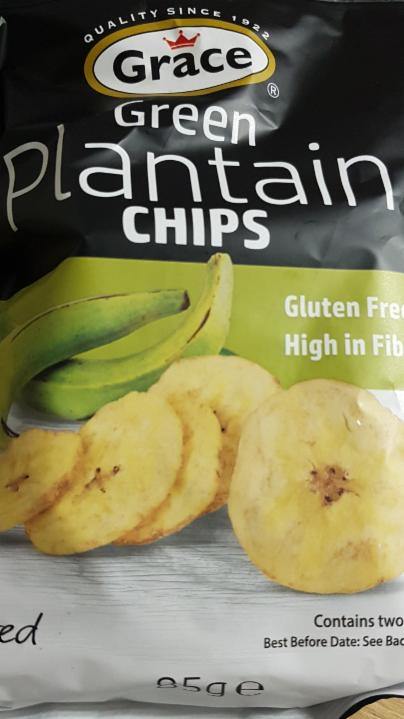 Fotografie - Green Plantain Chips s bananas Grace