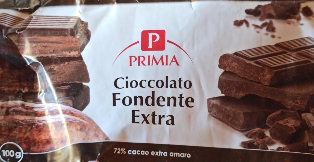 Fotografie - Cioccolato fondente extra Primia