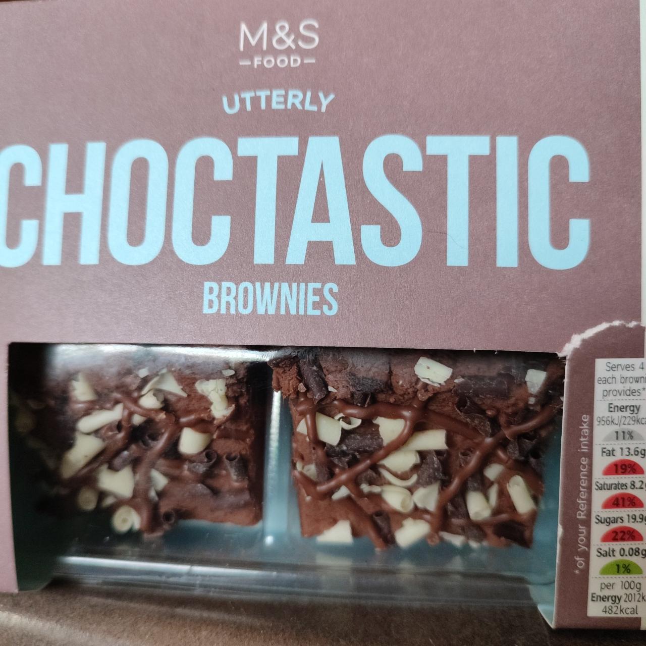 Fotografie - Utterly Choctastic Brownies M&S Food