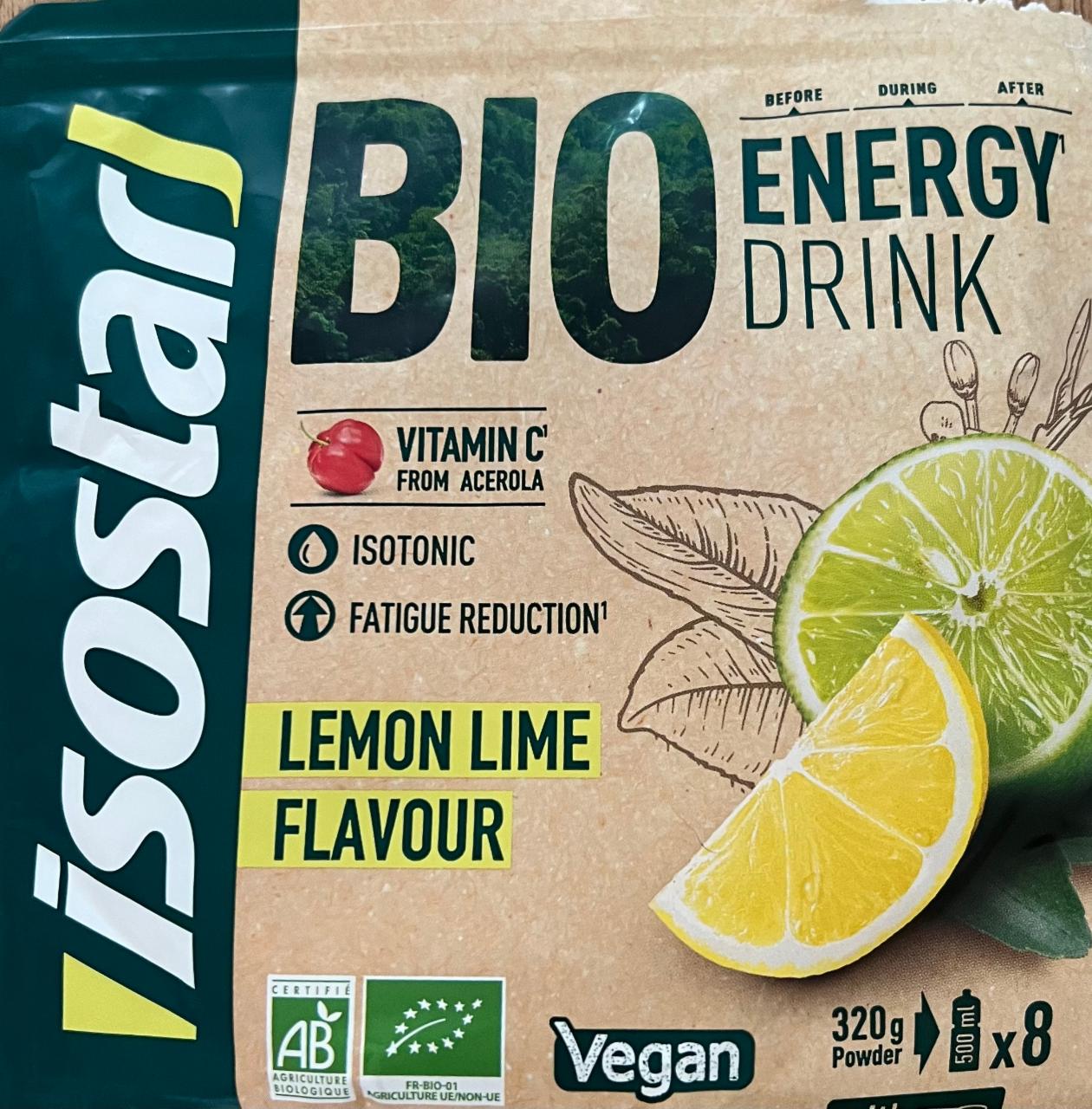 Fotografie - Bio Energy Drink Lemon Lime Isostar