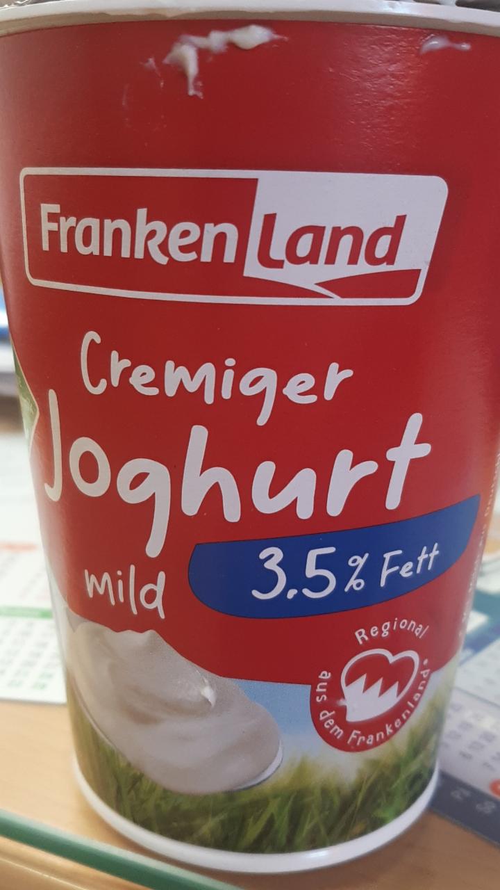 Fotografie - Cremiger Joghurt mild 3,5% Frankenland