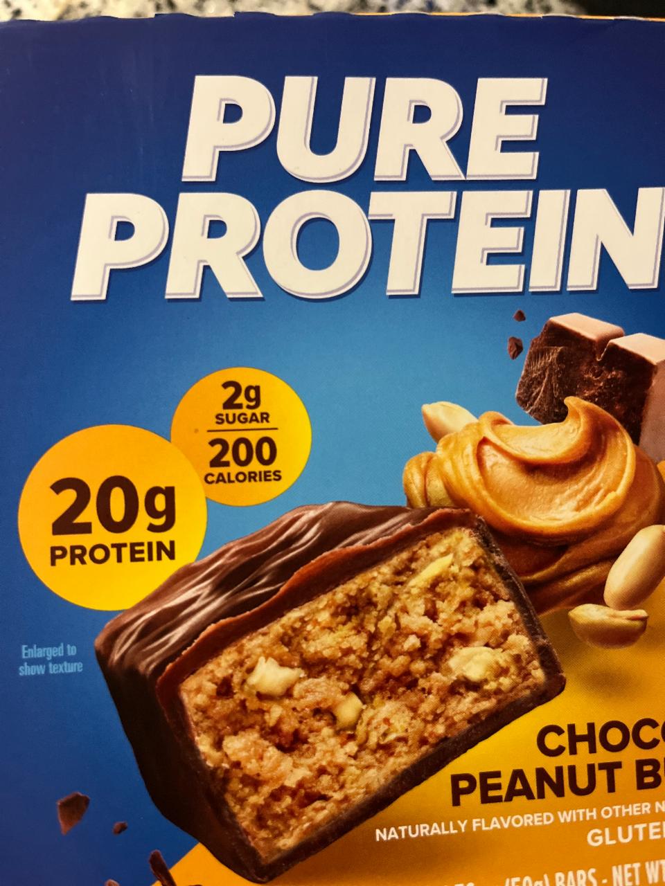 Fotografie - Chocolate Peanut Butter Bar Pure Protein