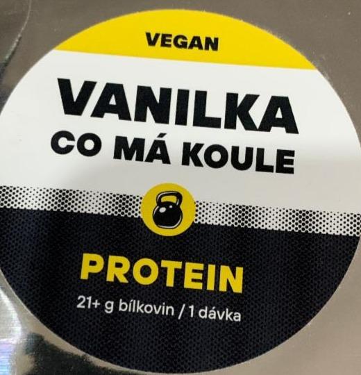 Fotografie - Vegan Vanilka co má koule Protein Železná koule