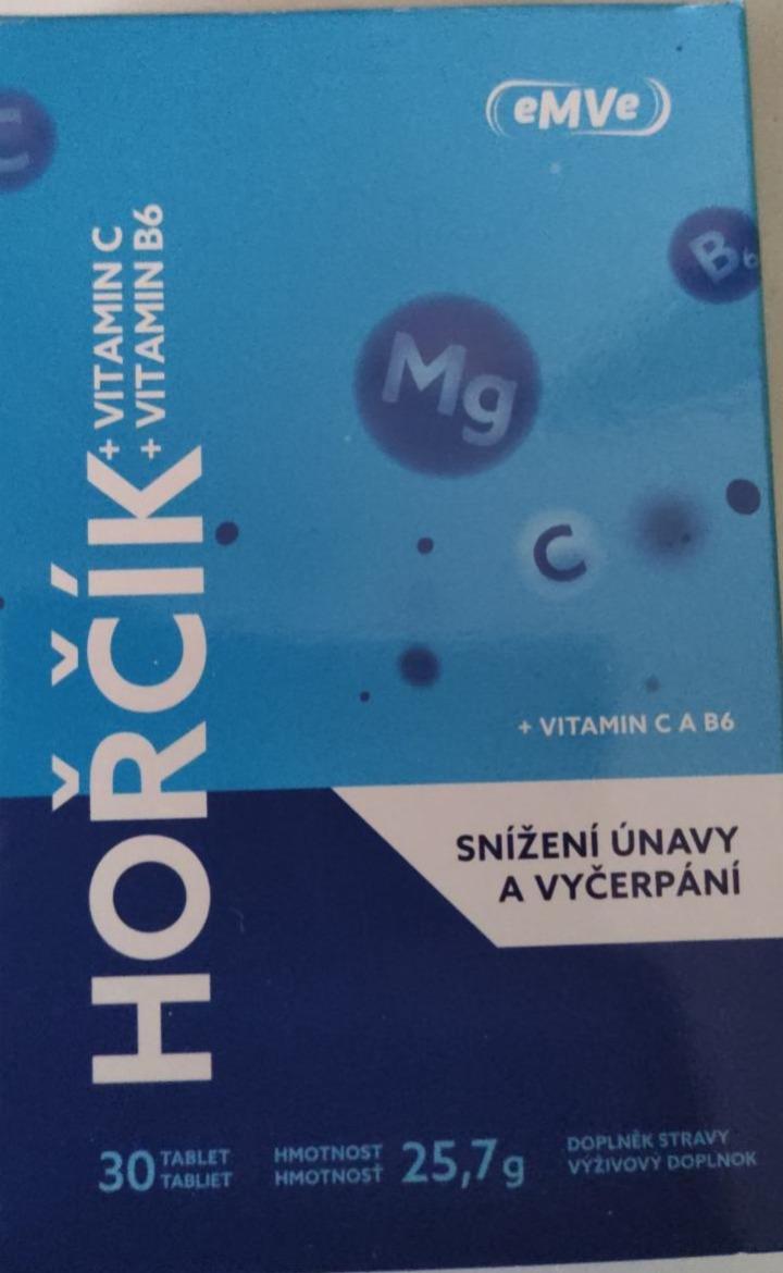 Fotografie - Hořčík + Vitamin C a B6 eMVe