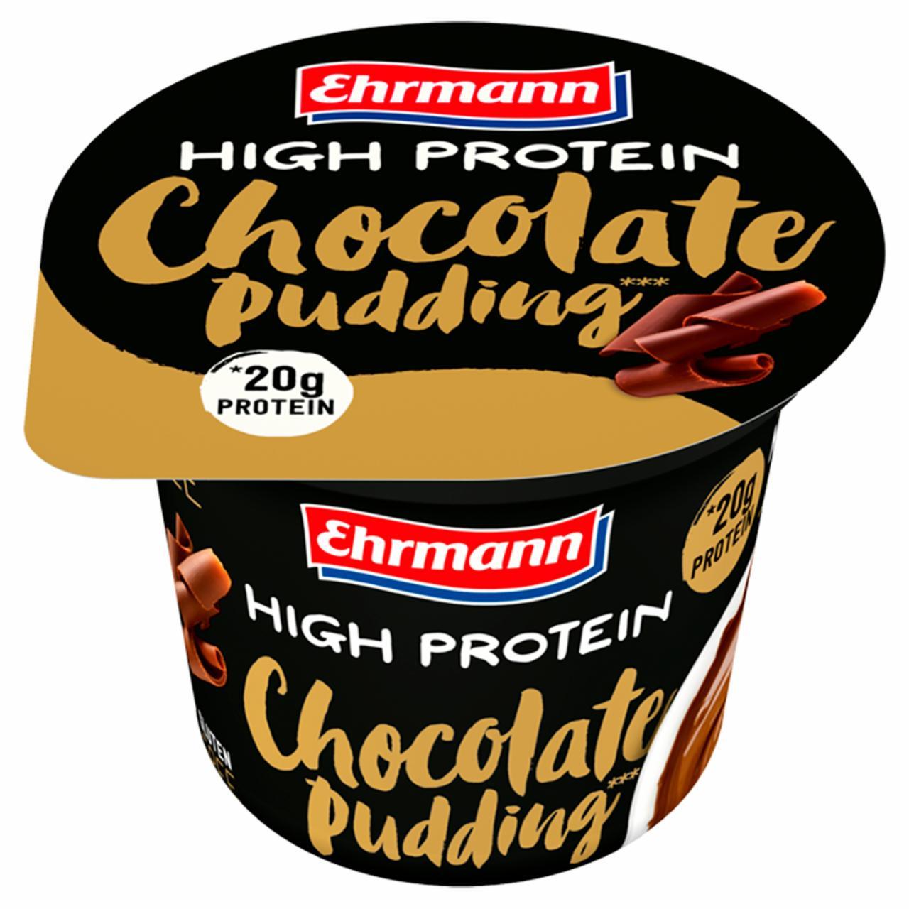 Fotografie - High protein chocolate pudding Ehrmann