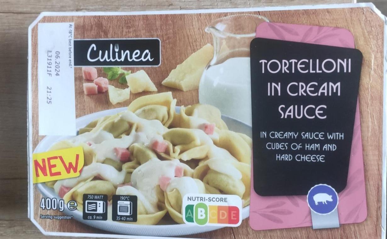 Fotografie - Tortelloni in cream sauce Culinea