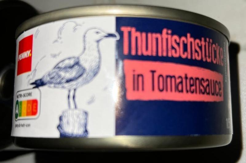 Fotografie - Thunfischstücke in Tomatensauce Penny