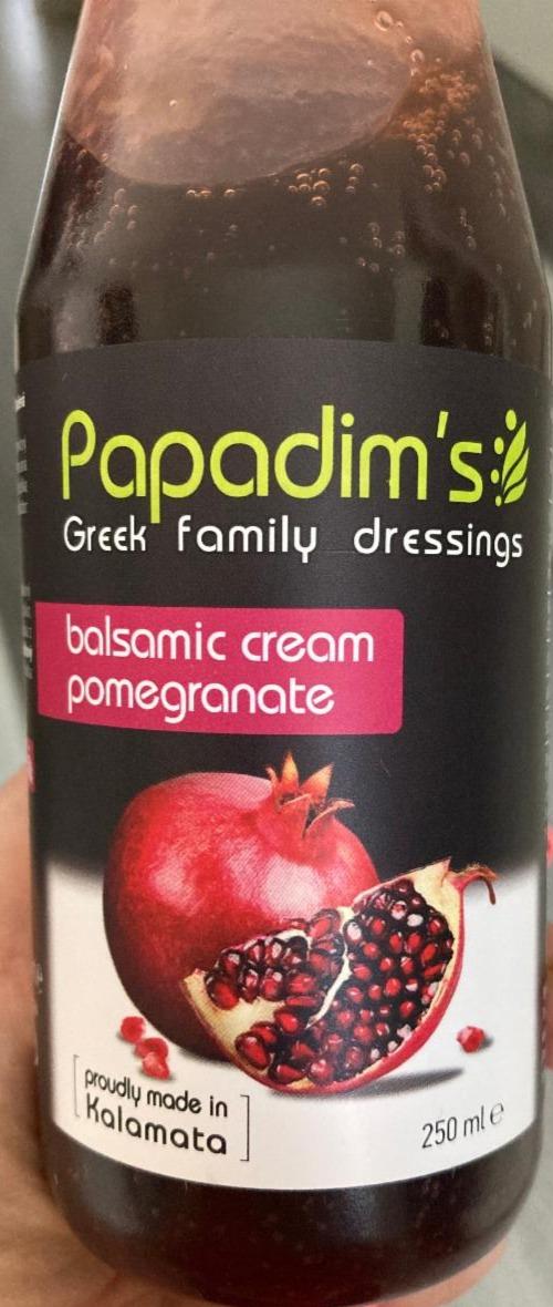 Fotografie - Balsamic Cream Pomegranate Papadim's