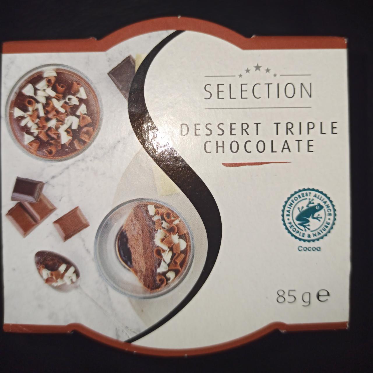 Fotografie - Dessert Triple Chocolate Selection