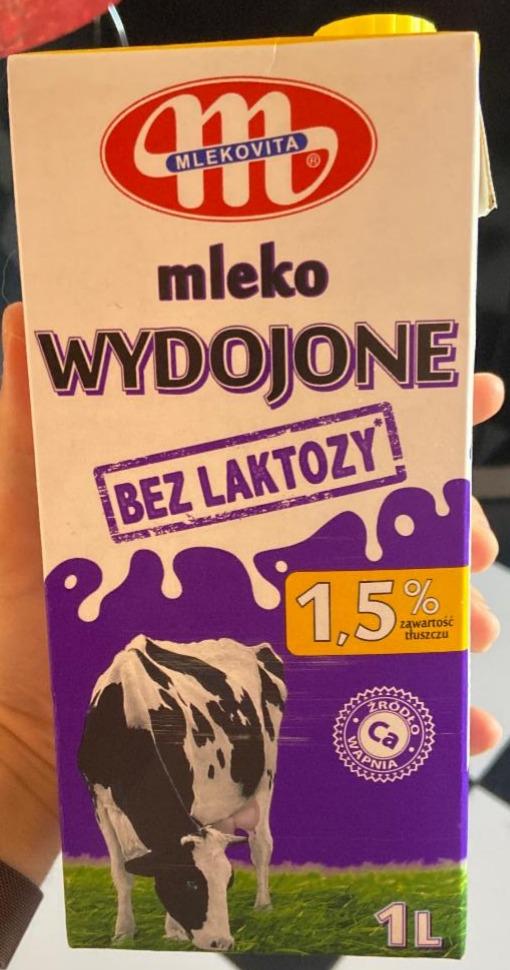 Fotografie - Wydojone Mleko bez laktozy 1.5% Mlekovita