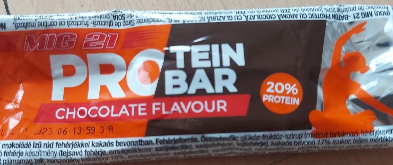 Fotografie - Protein bar chocolate flavour Mig 21